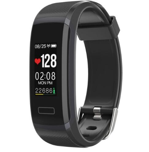 Reloj inteligente deportivo GT101, resistente al agua, con pantalla a color, monitor de actividad física, monitor de ritmo cardíaco, recordatorio de llamadas, para hombres y mujeres.