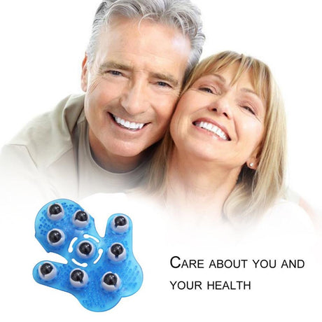 Roller Ball Body Massage Glove Anti-Cellulite Muscle Pain Relief Relax Massager - V.I.P Digital Presence