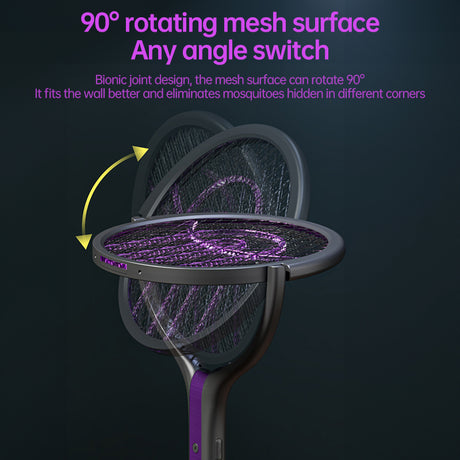 2 - in - 1 Multi Mosquito Killer. Retractable Angle Lamp. USB - Rechargeable. Bat - Repellent - V.I.P Digital Presence