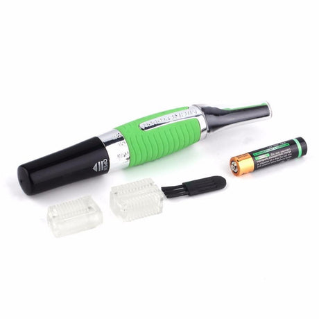Micro Precision Eyebrow Ear Nose Trimmer Removal Clipper Shaver Personal Electric Built In LED Light Face Care Hair Trimmer - V.I.P Digital Presence