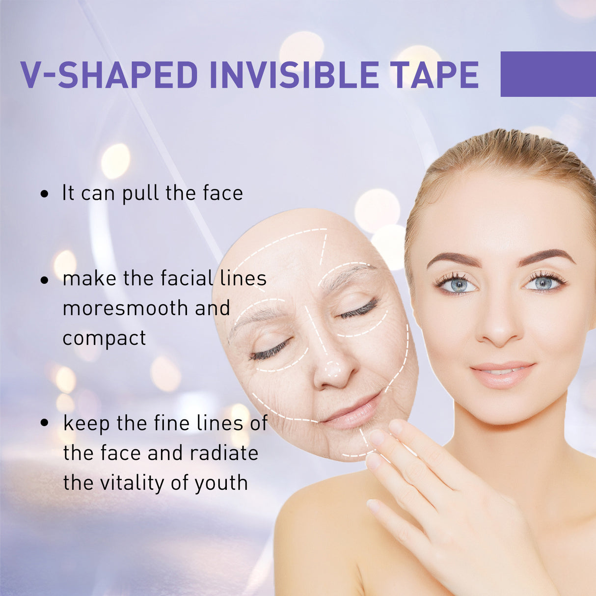 Jaysuing V-Shaped Face Lifter To Fade Fine Lines Face Shaper Lift And Firm Skin Melon Seed Face - V.I.P Digital Presence