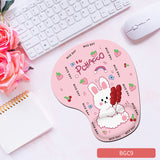 Silicone wrist mouse pad female comfortable computer soft non-slip hand rest pad thick non-slip wrist rest cute game pad - V.I.P Digital Presence