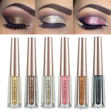 HANDAIYAN Diamond Pearl Liquid Eye Shadow 12 Colors Shining Bright Eye Shadow Liquid - V.I.P Digital Presence