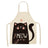 1Pcs Cotton and linen creative European and American cartoon cute cat apron - V.I.P Digital Presence