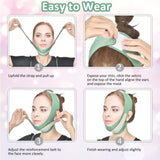 Hailicare Face-Lift V-Belt Graphene Japanese-Style V-Face Tool Small Face Mask Face Correction Bandage - V.I.P Digital Presence