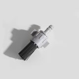 Barista tool: long - handle cleaning brush for coffee machine steam, with replaceable head to remove brew head dirt - V.I.P Digital Presence