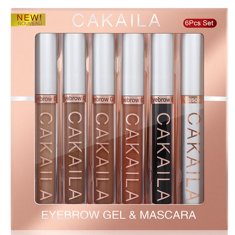 CAKAILA  Eyebrow dye matte non-smudge dyeing makeup eyebrow shaping eyebrow dye mascara set - V.I.P Digital Presence
