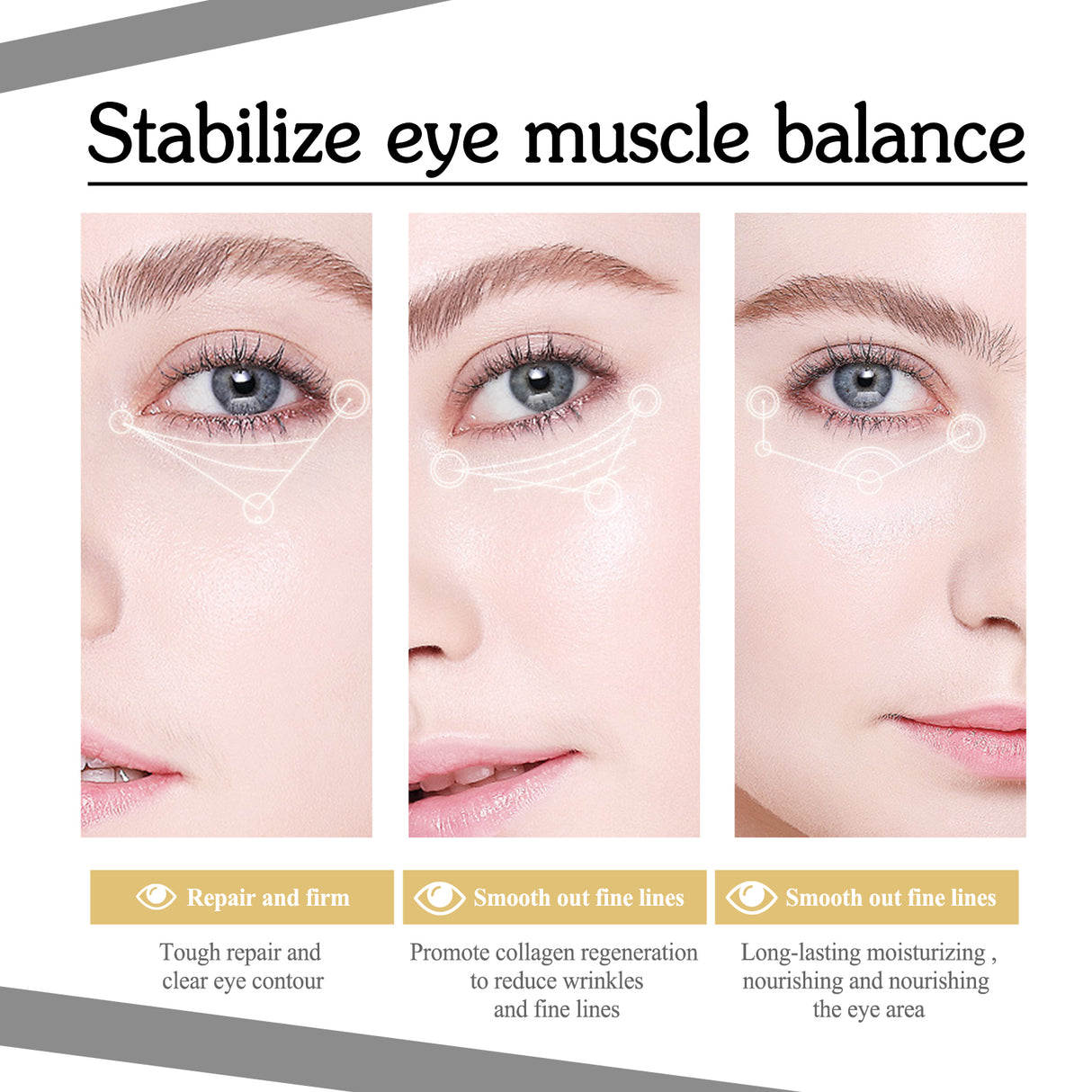 Firming Eye Cream, Reduces Dark Circles, Hydrates, Anti-Wrinkles And Tightens Eye Skin Eye Cream
