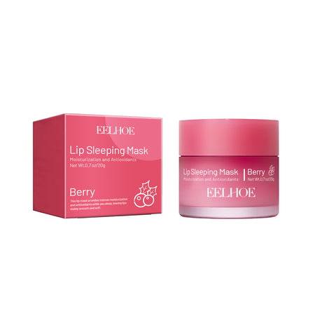 Lip Sleeping Mask, Moisturizing Gently Exfoliating Dead Skin Plump Smooth Lip Mask - V.I.P Digital Presence