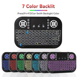 N8 Air Mini Flying Mouse Keyboard RGB Colorful Backlit Small Keyboard Smart TV Remote Control Portable - V.I.P Digital Presence