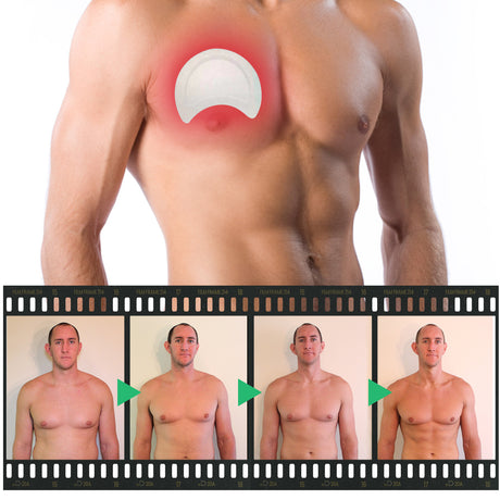 Men's Chest Fat Burner Patch, Chest Firming And Anti-sagging Chest Massage And Care Patch - V.I.P Digital Presence