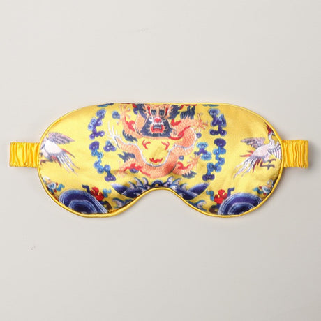 Double-Sided Imitation Silk Eye Mask Satin Silk Eye Protection Blackout Sleep Mulberry Silk Eye Mask Printed Spot Wholesale - V.I.P Digital Presence