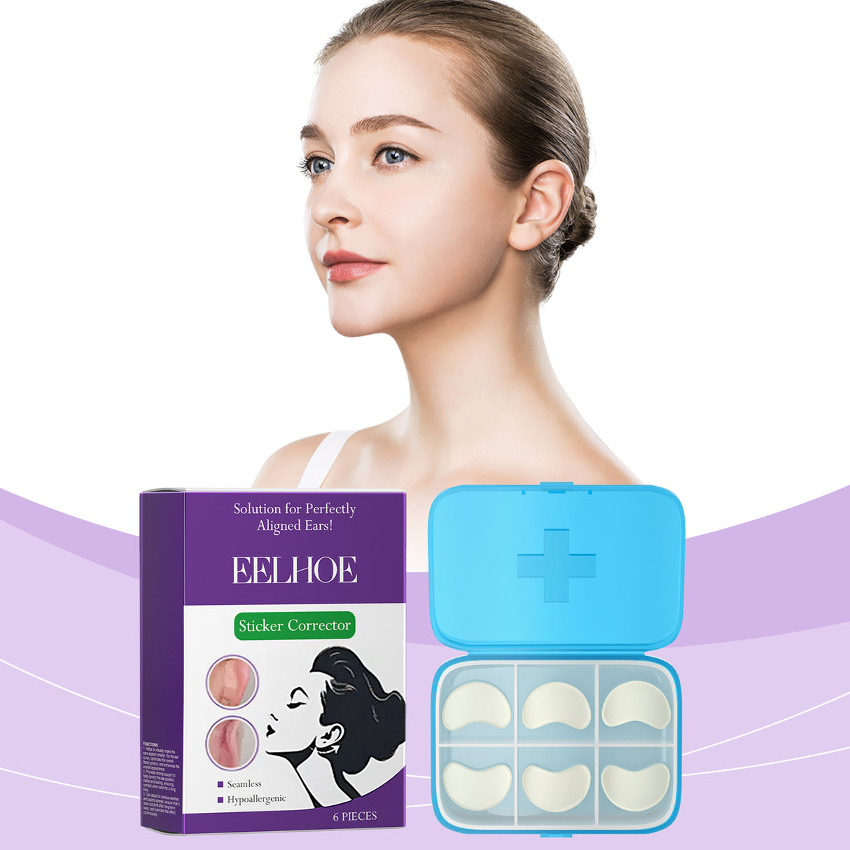 Ear Attachment Modifies Ear Contour With Solid Support For Invisible Breathable Fit Ear Line - V.I.P Digital Presence