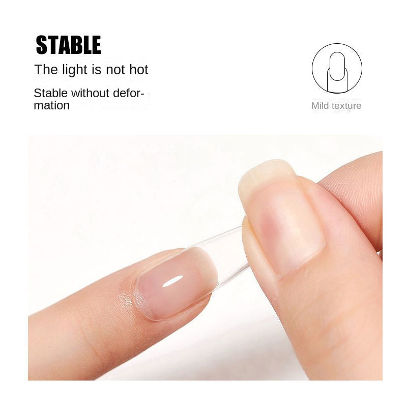 Nail dressing Solid patch adhesive nail polish glue Large capacity tank Armor adhesive for nail salons - V.I.P Digital Presence