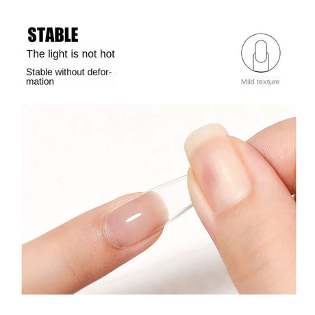 Nail dressing Solid patch adhesive nail polish glue Large capacity tank Armor adhesive for nail salons - V.I.P Digital Presence