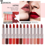 Double-Headed Non-Stick Cup Matte Matte Lip Gloss Two-In-One Matte Bean Paste Does Not Fade With Cup Lipstick Female - V.I.P Digital Presence