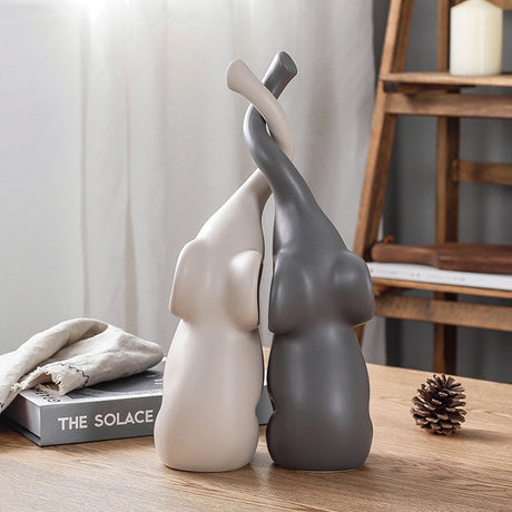 European Home Decor Adorable Couple Figurine Craft Wine Cabinet Ornament Valentine's Day Gift for Girlfriend - V.I.P Digital Presence