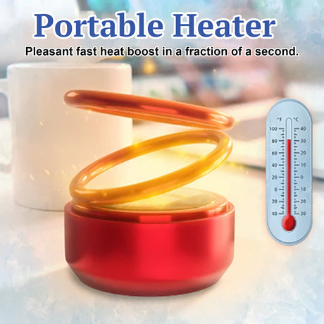 Portable Dynamic Molecular Heater, Car Window Snow, Ice And Fog Removal Convenient Heater - V.I.P Digital Presence