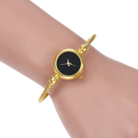 Ladies' alloy steel wire rope bracelet watch chic style fresh student casual fashion watch women's style - V.I.P Digital Presence
