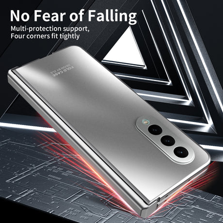 Suitable for Samsung Fold5 phone case ZFOLD4 folding screen solid color electroplating Fold3 all inclusive anti drop protective case 5G - V.I.P Digital Presence