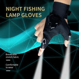 LED rechargeable fishing gloves with high elasticity, anti slip repair, lighting, luminous finger cots - V.I.P Digital Presence