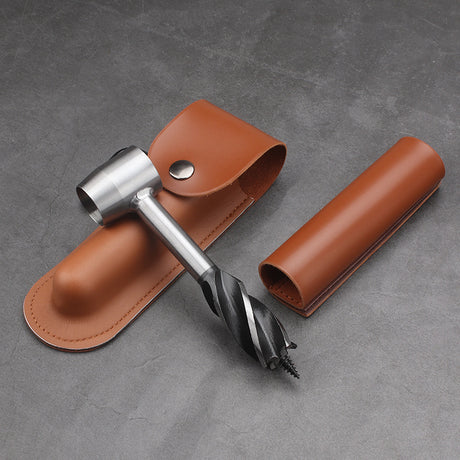 Outdoor Survival PU Punching Tool Wood Drill Birch Water Intake Outdoor Stainless Steel Drill Bit Support Drill Set - V.I.P Digital Presence