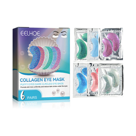 Collagen Eye Mask Removes Fine Lines And Dark Circles Hydrating And Firming Lift Crystal Eye Mask - V.I.P Digital Presence