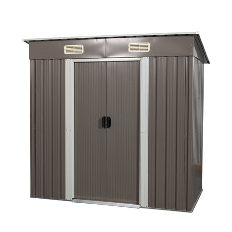 6ft x 4ft Outdoor Metal Storage Shed - V.I.P Digital Presence