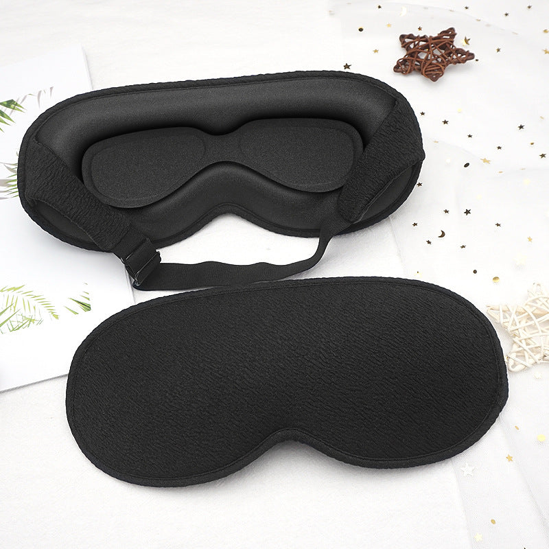 3D blackout eye mask integrated 3D nasal wing breathable elastic band adjustment - V.I.P Digital Presence