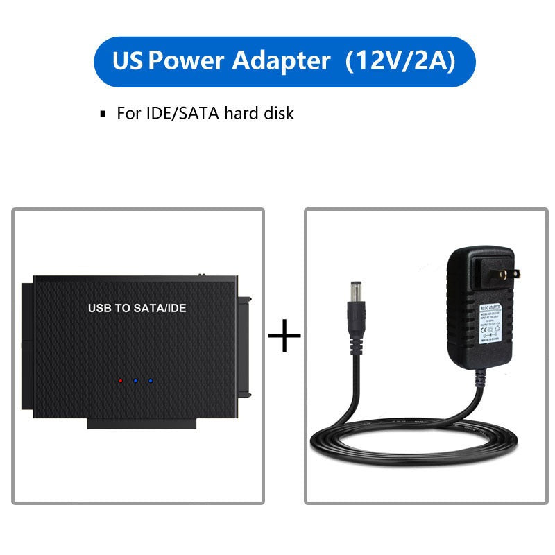 TYPE-C hard drive adapter USB3.1 to SATA IDE easy drive cable 2.5-inch 3.5-inch adapter cable - V.I.P Digital Presence