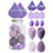 14 Pcs Purple Pink Black Make Up Makeup Sponge Triangle Blender Sponges Powder Press Puffs Set - V.I.P Digital Presence