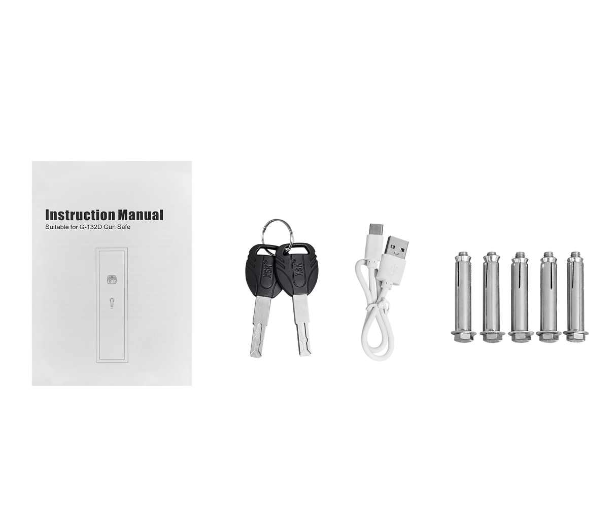 5 gun safes with 3 pistol pockets, quick access biometric adjustable heavy-duty gun rack mounted gun safes - V.I.P Digital Presence