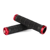 Mountain Bike Rubber Handle Aluminum Alloy Integrated Plug Lock Handle Riding Equipment Accessories - V.I.P Digital Presence