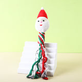 Christmas Cotton Rope Pet Plush Toy Teeth Grinding Durable Cartoon Self Hi Dog Toy Cat Supplies - V.I.P Digital Presence