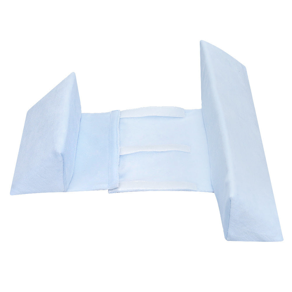 Almohada para dormir de lado para bebé, con forma de almohada antidesviación de la cabeza, extraíble y lavable, con protección para la cintura.