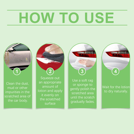 Car Scratch Repair Lotion, Car Paint Scratches Scratch Removal Repair Restore Car Surface Color - V.I.P Digital Presence