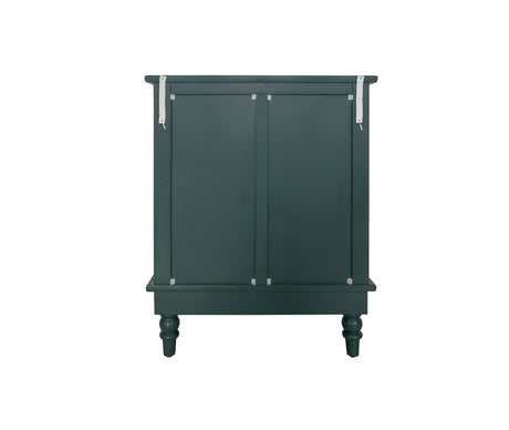 Hollow-Carved 3 Drawer Dresser Storage Chest with Metal Handles For Living Room Bedroom - V.I.P Digital Presence