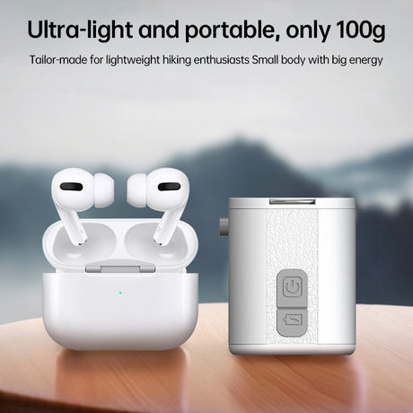 Mini Electric Pump for Inflating/Deflating Air Mattresses & Swimming Rings, Portable for Camping - V.I.P Digital Presence