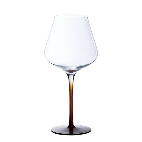 Black and Red Bow Tie Burgundy Wine Glass Pot Belly Home Kitchen Light Luxury Lead-free Crystal Color Glass Wine Original Goblet - V.I.P Digital Presence