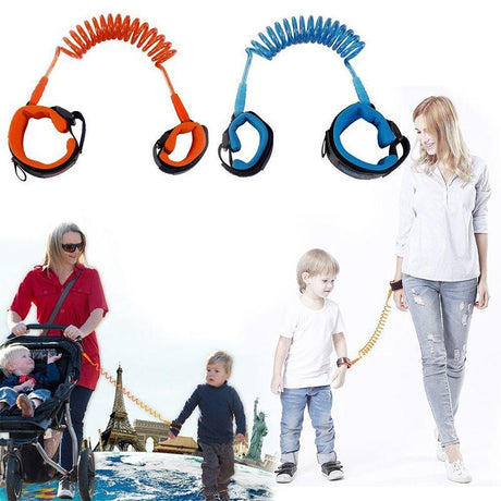 Kids Safety Harness Child Leash Anti Lost Wrist Link Traction Rope Anti Lost Bracelet - V.I.P Digital Presence
