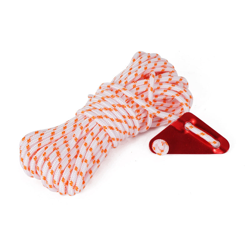 Hebilla antideslizante de aleación de aluminio para cuerda de viento exterior, hebilla de cuerda de paraguas, ajuste de toldo de tienda, accesorios de cuerda de tracción, hebilla triangular 
