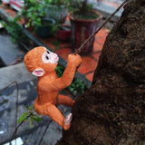 Outdoor Climbing Little Monkey Little Squirrel Flower Pot Hanger - V.I.P Digital Presence