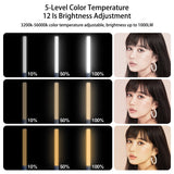 RGB Colorful LED Stick Fill Light Handheld 3200K-5600K LED Flash Light stick Speedlight Photographic Lighting - V.I.P Digital Presence