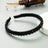 Hair Hoop Hand-woven Beaded Headband Female Baroque Sponge Hair Bundle Korean Face Wash Hair Accessories - V.I.P Digital Presence