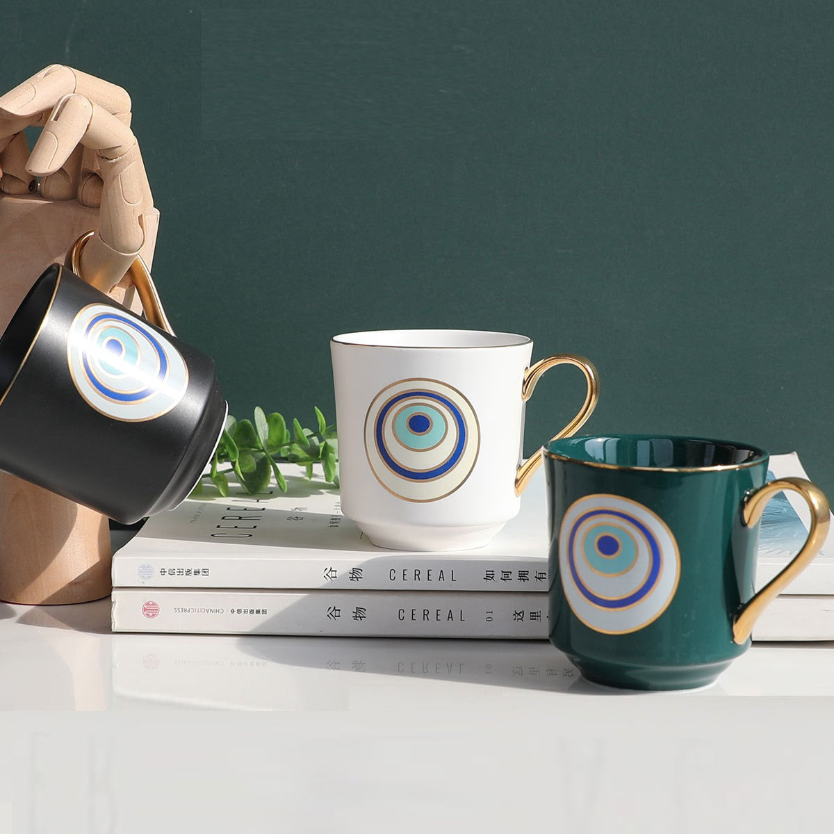 Big eyes mug ceramic water cup ins simple cup - V.I.P Digital Presence