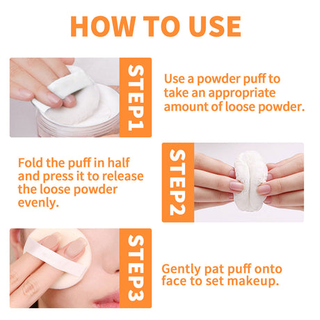 Loose Powder, Fade Fine Lines, Waterproof, Sweat Resistant Makeup Natural Concealer Complete Makeup Powder Light And Delicate - V.I.P Digital Presence