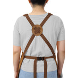 Long heavy-duty waxed canvas tool apron, carpenter apron, carpenter apron, carpenter waterproof 18 ounces - V.I.P Digital Presence