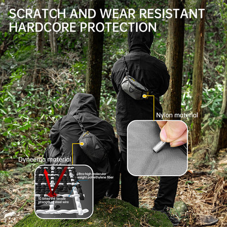 Hikeman waist bag, for outdoor sports, expands backpack, lightweight for travel/hiking. - V.I.P Digital Presence