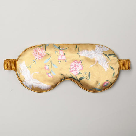 Double-Sided Imitation Silk Eye Mask Satin Silk Eye Protection Blackout Sleep Mulberry Silk Eye Mask Printed Spot Wholesale - V.I.P Digital Presence