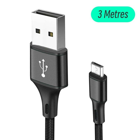 PS4 controller charging cable micro USB data cable wireless controller charging cable 1/2/3 meter connection cable - V.I.P Digital Presence
